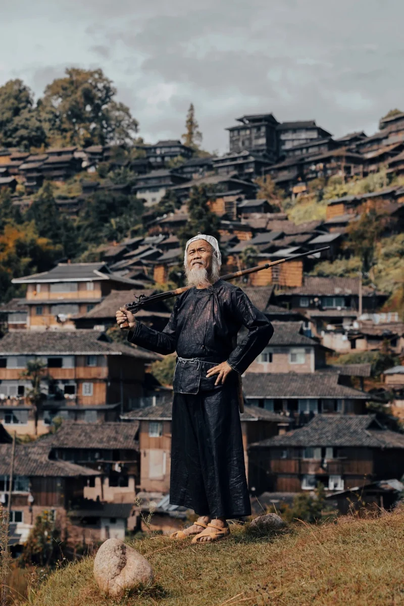岜沙苗寨